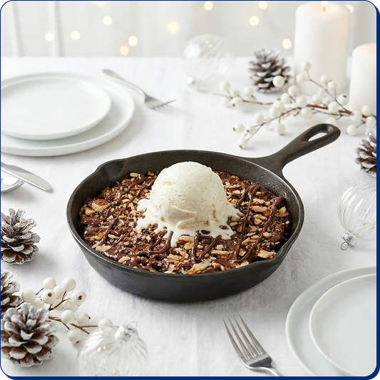Holly Dolly Oatmeal Skillet