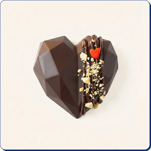 Spacial Heart Chocolate