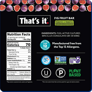 That's It - Probiotic Fruit Bar