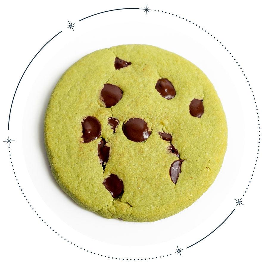 Alien Matcha Protein Cookies - Etérea - Galletas